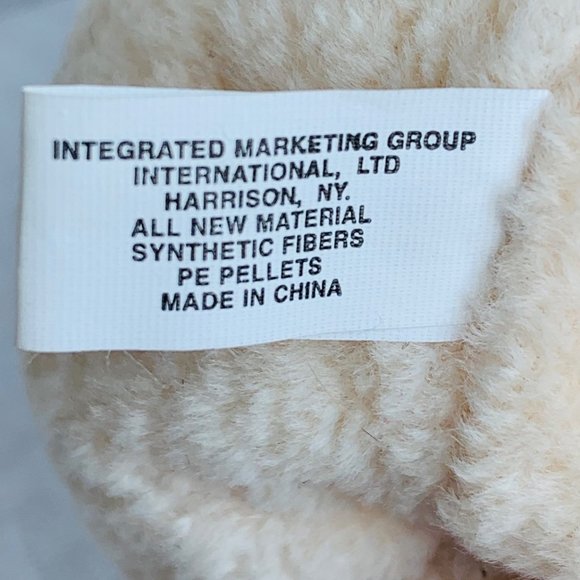 Snuggle Bear Vintage 1999 Plush Cream NEW With Tag Fabric Softener Stuffed Bear - Picture 6 of 9